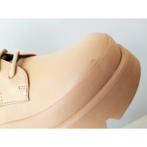 Paloma Barcelo Helsa Lug Sole Boots in Tan Size 37 - Picture 7 of 8