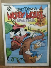 Carl Barks Library Mickey Mouse and the beanstalk Vintage Walt Disney Inv#G4808