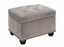 convenience concepts designs4comfort 5th avenue storage ottoman velvet light ...