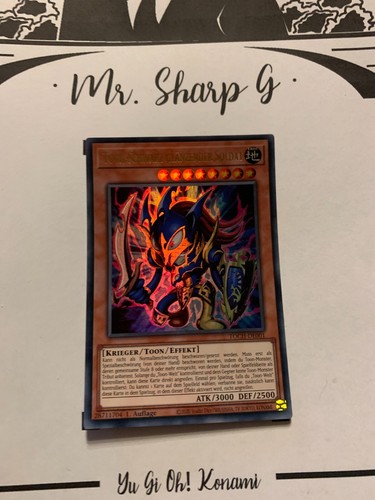 TOON-SCHWARZ GLÄNZENDERSOLDAT - 1. AUFLAGE TOCH-DE001 DE Yu Gi Oh! CARD ULTRA R - Bild 5 von 8