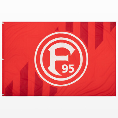 Hissflagge Fahne Fortuna Düsseldorf Logo Flagge - 100 x 150 cm