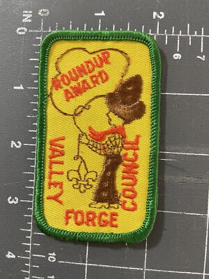 Vintage Valley Forge Rat Roundup Auszeichnung Aufnäher BSA Boy Scouts Of America