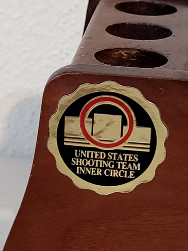 California National Rifle Association Member 6 Slot Pipe Rack and Humidor Box - Picture 4 of 10