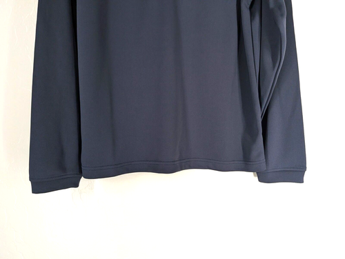PEBBLE BEACH Pullover Men's M Blue Dry Luxe Performance Camo Accent Active Golf - Picture 4 of 10