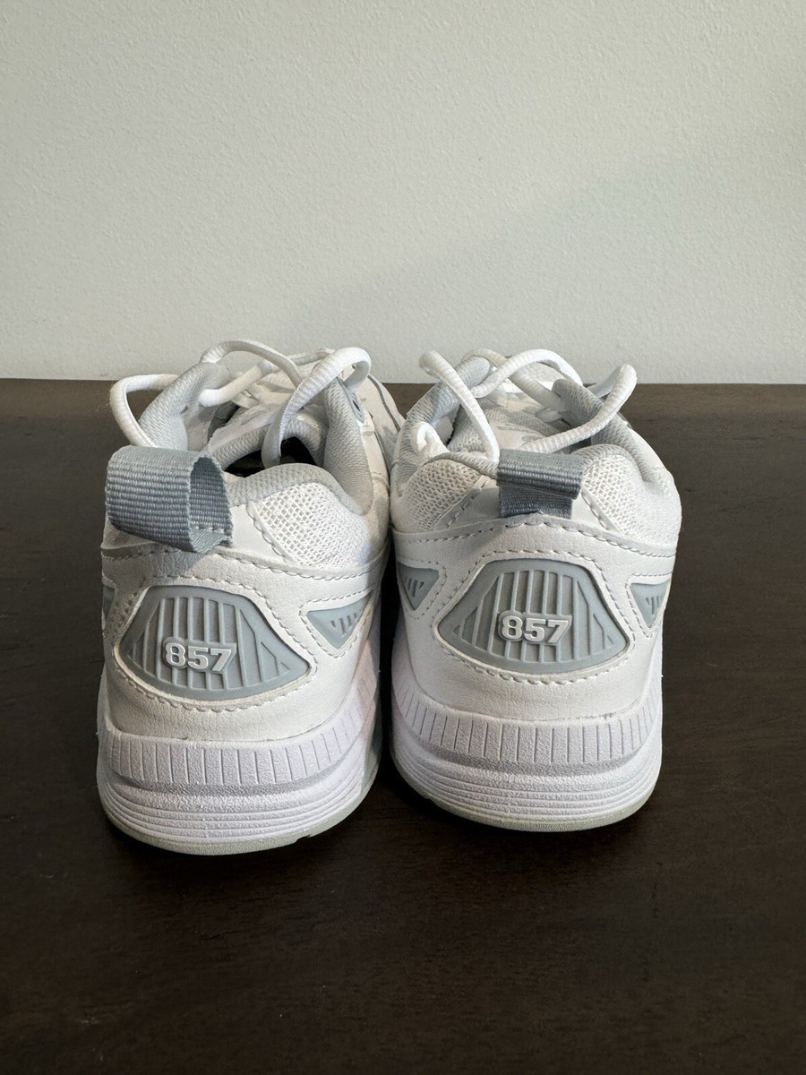 NEW BALANCE WX857V3 Training Shoes White Blue Women's 6