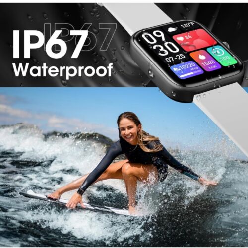 Bluetooth Smart Watch with Sleep Monitor Sport Mode 2" Inch Screen Black - Picture 8 of 8