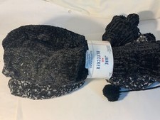 NWT-Jane and Bleecker Slipper Socks-Ladies Shoes size 4-10 2 Pair-BLACK WHITE