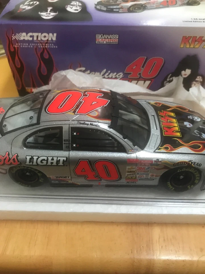 Coche de stock ligero KISS Sterling Marlin 1:24 Coors Foto 2 de 4