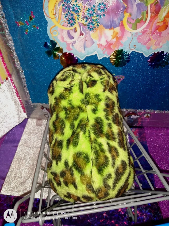 🦄Ganz Webkinz "Bullfrog" Green Yellow Frog Speckled Black Spots HM114 9.5"Plush - Image 3 of 4