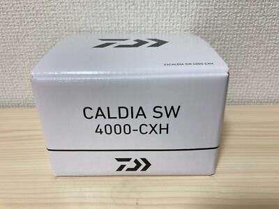 Daiwa Spinning Reel 22 CALDIA SW 4000-CXH Gear Ratio 6.2:1 IN BOX