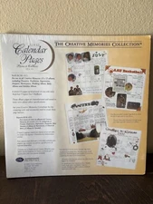 Creative Memories Set-Incl 12x12 Calendar Pgs & 6 Misc Shorts & die cuts