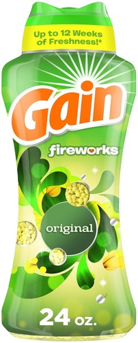 Fireworks In-Wash Scent Booster Laundry Beads, Original Scent, 24 oz