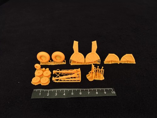 Yak-9. Landing Gears, Wheels (Recommended ICM) for Scale Model Kit 1:32 MDR3248 - Picture 10 of 10