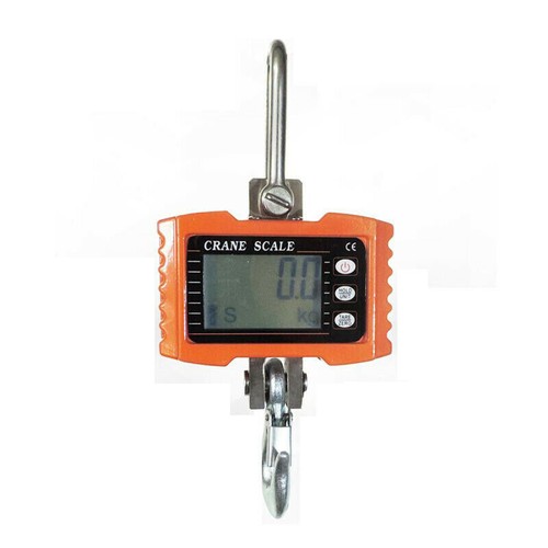 LBS Digital Heavy Duty LCD Display Hanging Scale + Remote 1000KG 500KG 300KG New - Picture 1 of 7