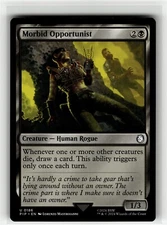 MORBID OPPORTUNIST Fallout Commander #186 PIP(NM+)(MTG)