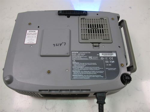 Epson PowerLite 811p Digital Projector EMP-800UG 1117 Lamp Hours 2000 Lumens  - Picture 9 of 12