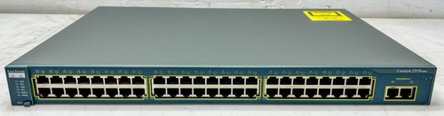 Cisco Catalyst 2950 Series | 48 Port Ethernet Switch WS-C2950T-48-SI - Picture 2 of 5