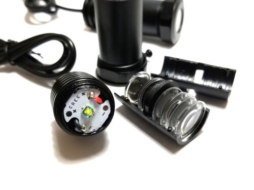 2 Door Retrofit LED Puddle Light Kit Ghost Shadow for Peterbilt Camion - White - Foto 4 di 7