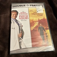 Patch Adams What Dreams May Come - Robin Williams Double Feature DVD NEW SEALED
