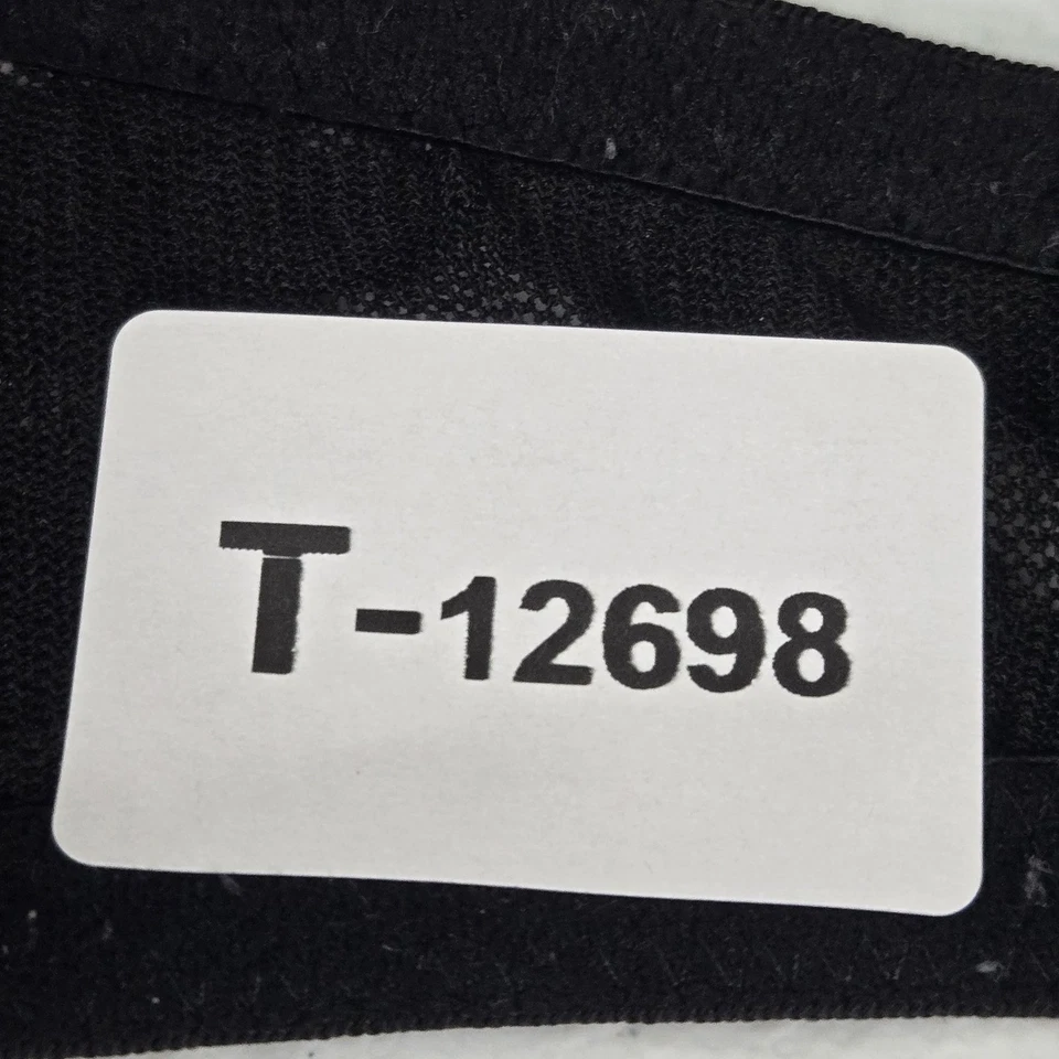 PINK Victoria's Secret Women Bra 38B Black Lace Floral Underwire Push Up - Image 2 of 4