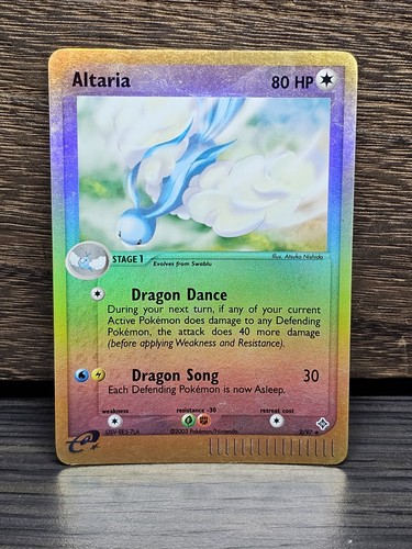 Pokemon Altaria 2/97 Reverse Holo Rare E-reader EX Dragon 2003 NM
