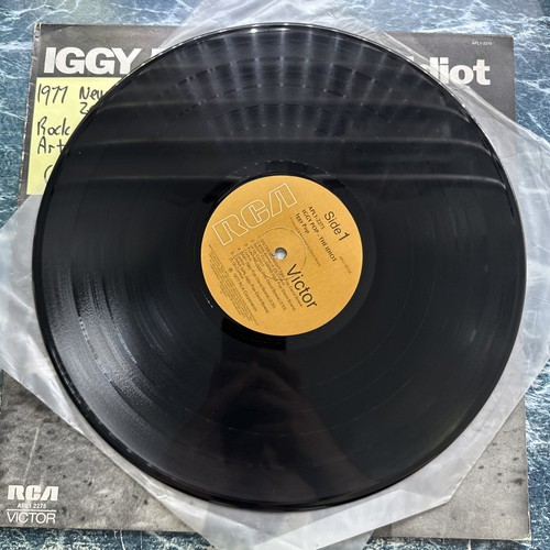 Iggy Pop - The Idiot 12” Vinyl Record EX New Zealand Import - Picture 5 of 6