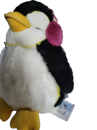 Russ Tux Penguin With Air Muffin Stuffed Plush Toy Animal Bird 12 - Bild 2 von 8