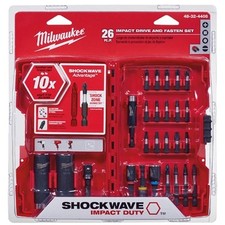 Milwaukee 48-32-4408 26 Piece Shockwave Impact Drive and Bit Set