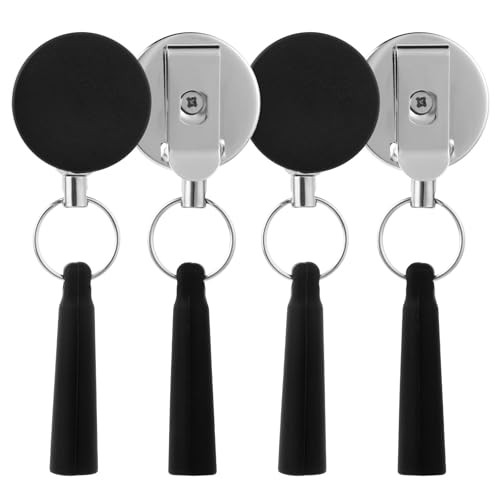 4Pcs Heavy Duty Retractable Pull Pen Pencil Holder Ideal Grip for Markers and  - Bild 1 von 7