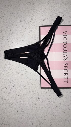 NWT Victoria’s Secret Very SexyStarstruck Shine High-Leg Thong Panty Size M - Picture 2 of 3