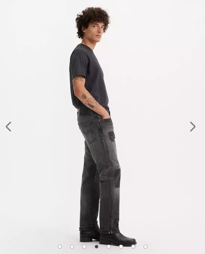 Levi’s Men’s Made In Japan 505 Jeans Selvedge Black No Stretch NWT W30 L32 - Picture 6 of 8