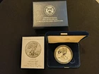 2019 S ENHANCED REVERSE PROOF SILVER EAGLE IN ORIGINAL MINT BOX WITH COA