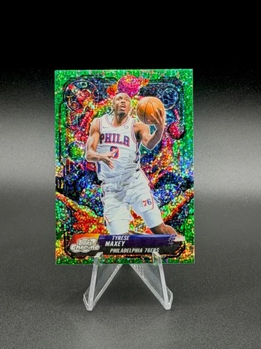 2025 Topps Cosmic Chrome Tyrese Maxey Base (RAW)