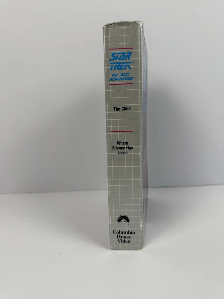 Star Trek the Next Generation Collector VHS The Child - Where Silence Has Lease - Image 3 of 4