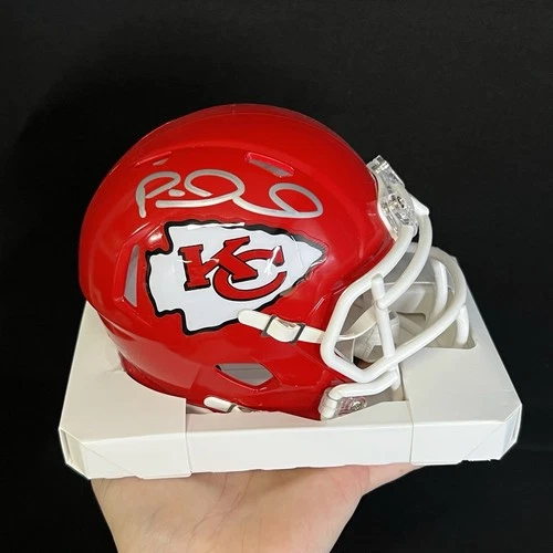 Patrick Mahomes Signed Mini Helmet KC Chiefs Autographed COA