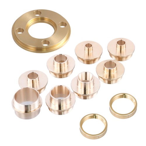 11pcs Brass Router Template Bushing Guides Sets Kit Kontermutter Adapter Rout - Bild 12 von 22