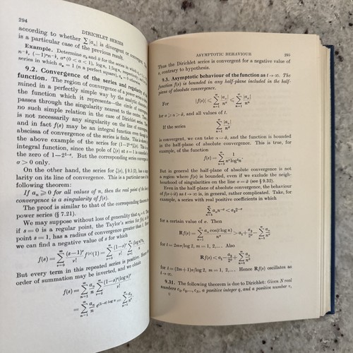 Vintage 1964 Theory of Functions by Titchmarsh HCDJVG - Picture 21 of 24