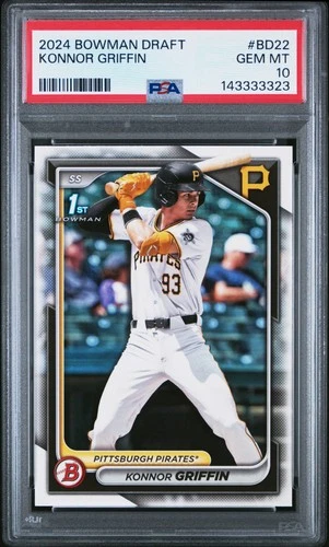 2024 Bowman Draft #BD22 Konnor Griffin PSA 10