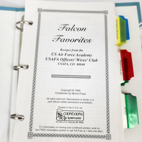 1999 & 2004 Falcon Favorites Air Force Academy USAFA Ehepartner Kochbuch Rezepte - Bild 5 von 8
