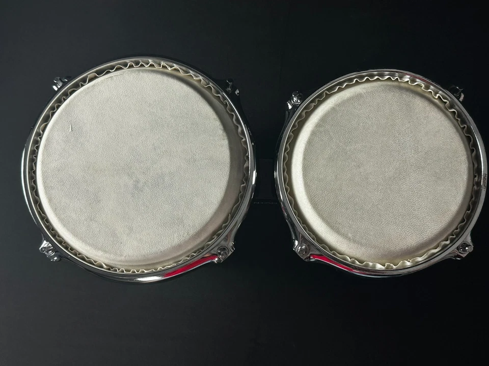LP Latin Percussion Santana Bongos 8" / 7" Bongo Drums - Black - image 4 of 4