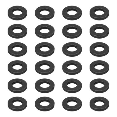 #ad 24 Pcs Carbon Steel Flat Washer Fits M30 x 60mm x 10mm Black Washer Fits $160.95
