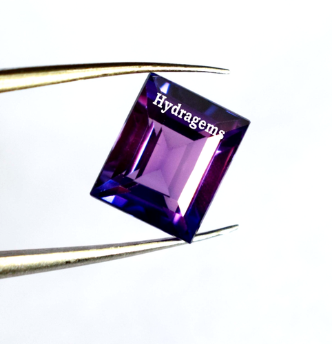 5-6 Ct Baguette Cut Extremely Rare Bi Color Sapphire Certified Loose Gemstone - Picture 2 of 8