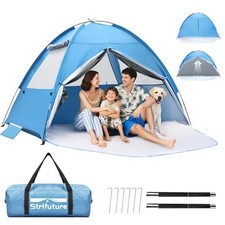 Beach Tent - Beach Tent Sun Shelter with UPF 50 UV Protection, Large
