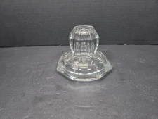 RARE Heisey #429 Flat panel crushed fruit Cover Lid Flat faceted