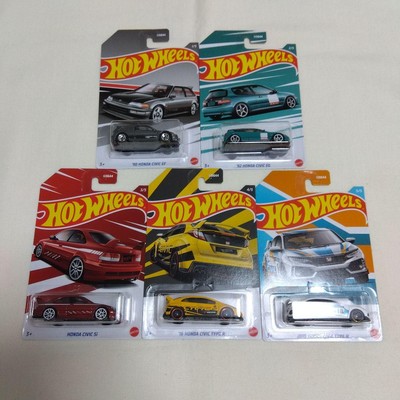 Hot Wheels HONDA CIVIC ANNIVERSARY 5台セット Hot Wheels Honda Civic Anniversary Set Of 5 | eBay