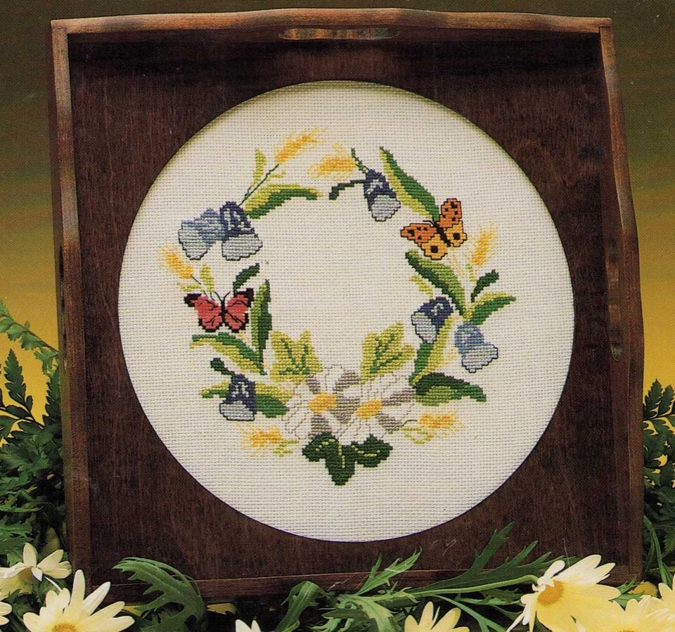 Cross Stitch Permin of Copenhagen Danish Wreaths VINTAGE Patterns - Image 2 of 4