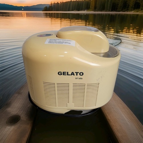 Gelato von Lello Eismaschine 4070 Gefrorene Dessertmaschine 1 Quart GETESTET FUNKTIONIERT