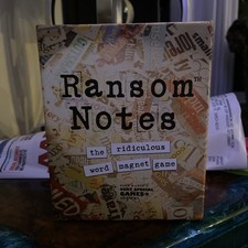 Ransom Notes The Ridiculous Word Magnet Party Game 3+ Players 860003322109 NEW
