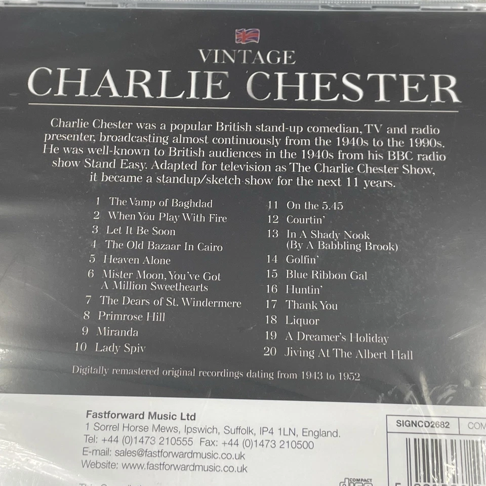 Vintage British Comedy [CD] 2 Disc Bundle • Arther Askey/Charlie Chester  Sealed - Image 4 of 4