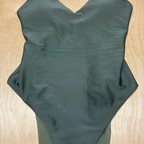 J.Crew Lana Classic Sculpt One-Piece Swimsuit Women’s 10 Simply Sage Beach - Picture 5 of 9